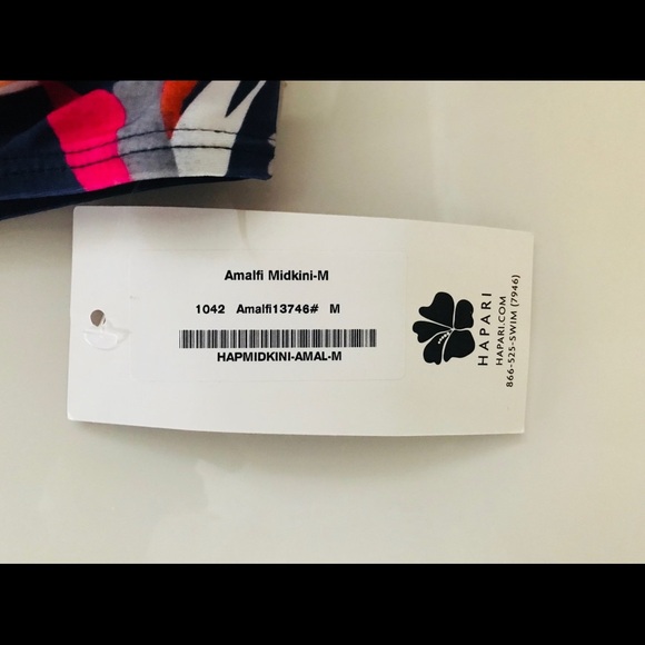 HAPARI Amalfi Tank Midkini Top M new without tag - Picture 3 of 4